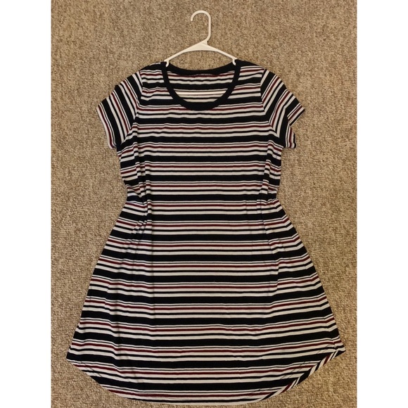 Cotton On Striped T-Shirt dress - Picture 1 of 1